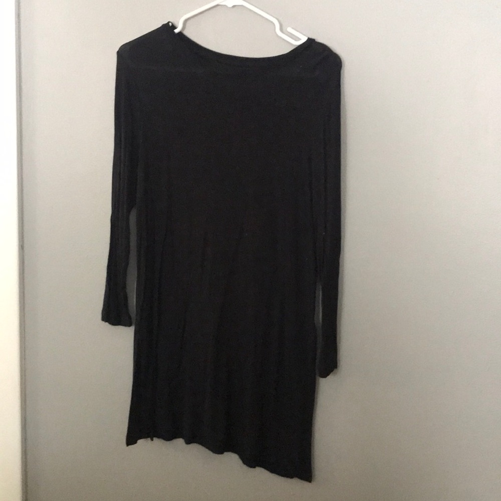 Old Navy Black Tunic Top